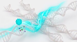 세포 분열 억제 기전의 3D 의학 일러스트